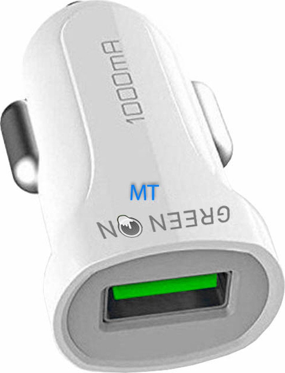 GREEN ON Smart USB Port Car Charger DL-C17