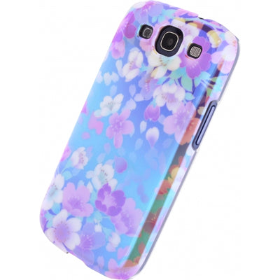 Xccess Oil Cover Samsung Galaxy Siii I9300 Turquoise Flower