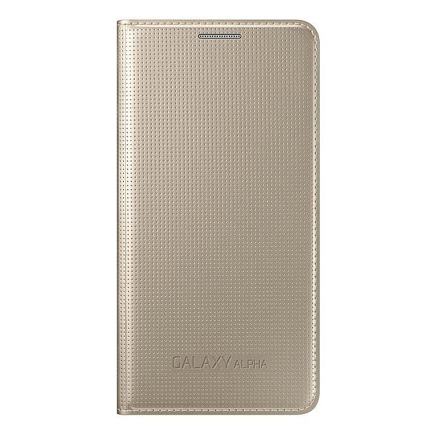 Samsung Ef-Fg850Bfegww Samsung Flip Cover Galaxy Alpha Gold