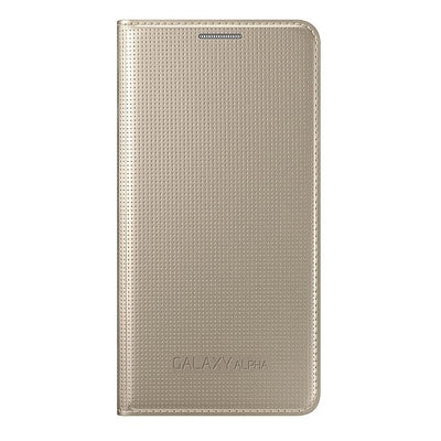 Samsung Ef-Fg850Bfegww Samsung Flip Cover Galaxy Alpha Gold