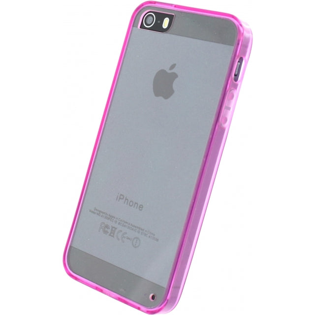 Xccess Tpu/Pc Case Apple Iphone 5/5S/Se Transparent/Pink