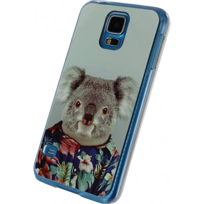 Xccess Metal Plate Cover Samsung Galaxy S5/S5 Plus/S5 Neo Funny Koala