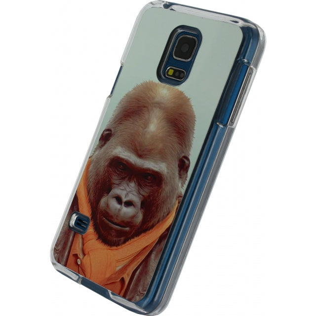 Xccess Metal Plate Cover Samsung Galaxy S5 Mini Funny Gorilla