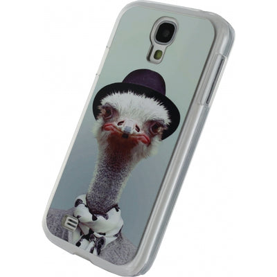 Xccess Metal Plate Cover Samsung Galaxy S4 I9500/I9505 Funny Ostrich