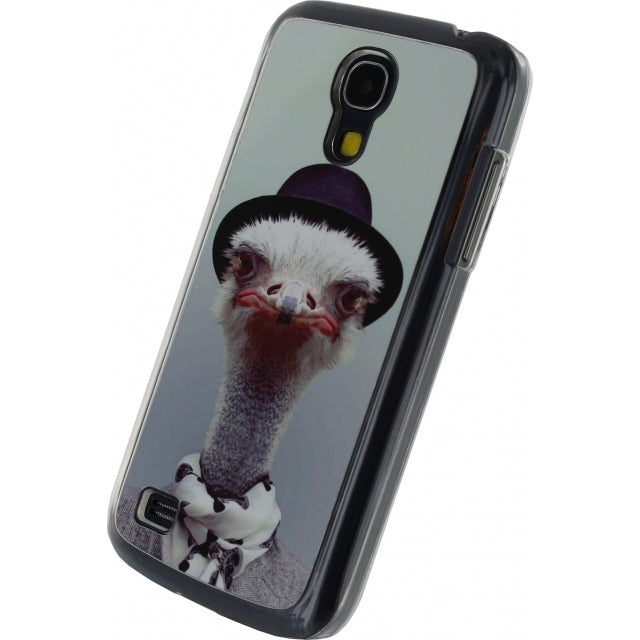 Xccess Metal Plate Cover Samsung Galaxy S4 Mini I9595 Funny Ostrich