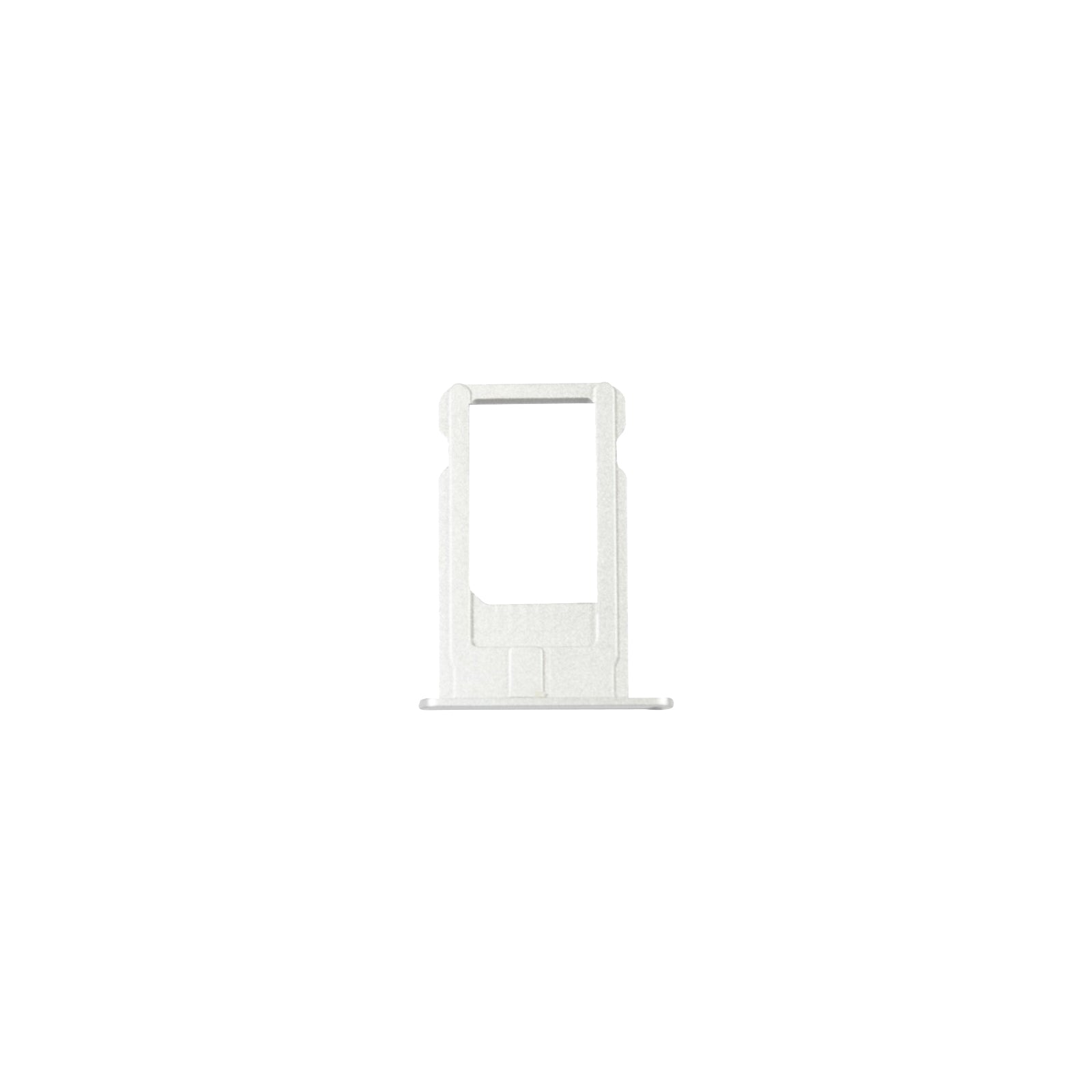 Quality Parts Replacement Sim Holder For Apple Iphone 6 Plus Silver Oem