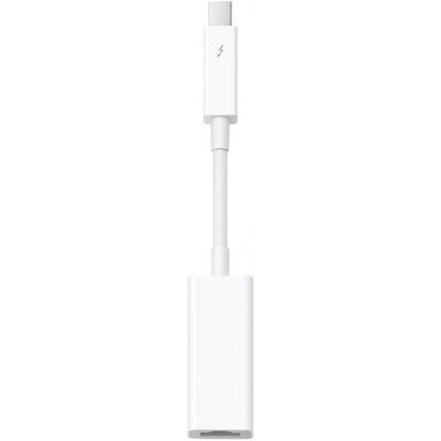 Apple Md463Zm/A Apple Thunderbolt To Gigabit Ethernet Adapter White