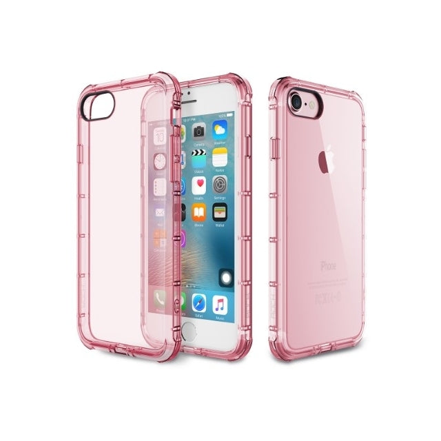 Rock Fence Tpu Case Apple Iphone 7/8/Se (2020/2022) Transparent Pink