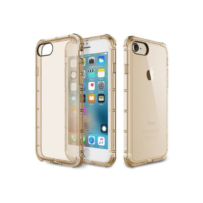 Rock Fence Tpu Case Apple Iphone 7/8/Se (2020/2022) Transparent Gold