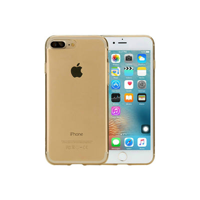 Rock Ultrathin Tpu Slim Jacket Apple Iphone 7 Plus/8 Plus Transparent Gold