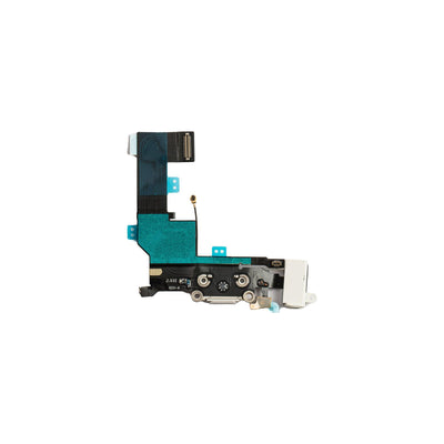 Quality Parts Replacement Charge/Data Connector Incl. Flex Cable For Apple Iphone Se White Oem