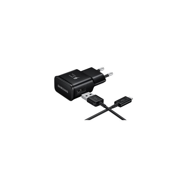 Samsung Ep-Ta20Ebeugww Samsung Quick Travel Charger Incl. Micro Usb Cable 2.0A Black Bulk