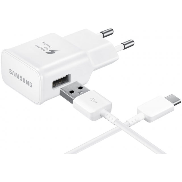 Samsung Ep-Ta20Ewecgww Samsung Adaptive Fast Charging Travel Charger Incl. Usb-C Cable 15W White