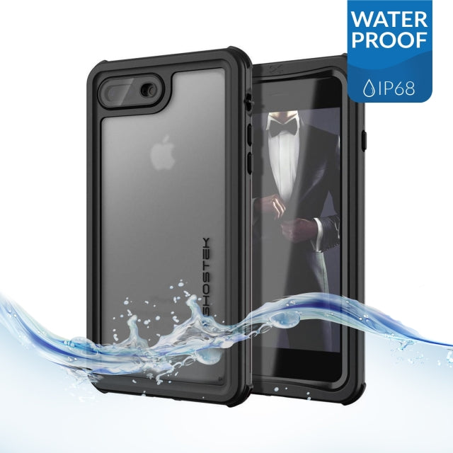 Ghostek Nautical Waterproof Case Apple Iphone 7 Plus/8 Plus Black