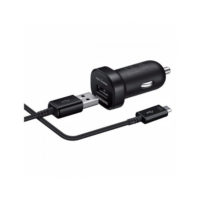 Samsung Ep-Ln930Cbegww Samsung Adaptive Fast Charging Usb Car Charger Micro Usb Black Bulk