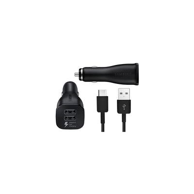 Samsung Ep-Ln920Cbegww Samsung Adaptive Fast Charging Dual Usb Car Charger Usb-C Black Bulk