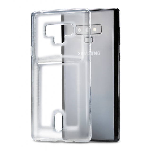 Xccess Tpu Card Case Samsung Galaxy Note9 Transparent Clear