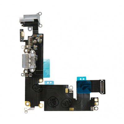 Quality Parts Replacement Charge/Data Connector Incl. Flex Cable For Apple Iphone 6 Plus Black Oem