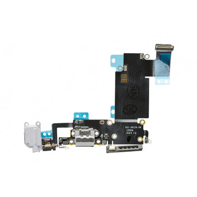 Quality Parts Replacement Charge/Data Connector Incl. Flex Cable For Apple Iphone 6S Plus White Oem