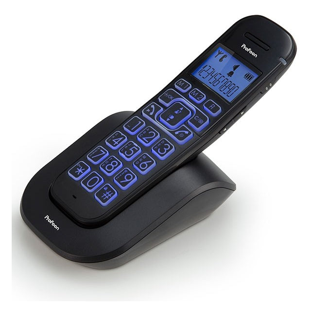 Profoon Pdx-2808 Profoon Big Button Dect Telefoon Black