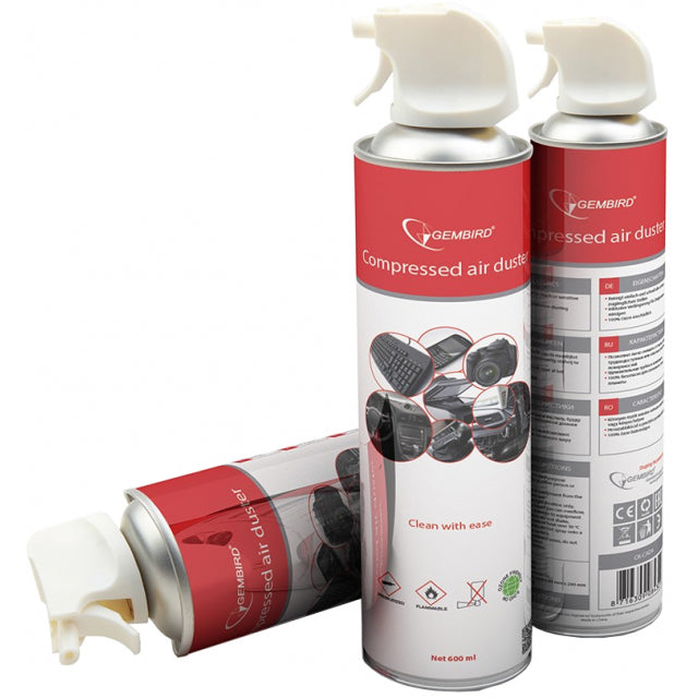 Gembird Compressed Air Duster 600Ml