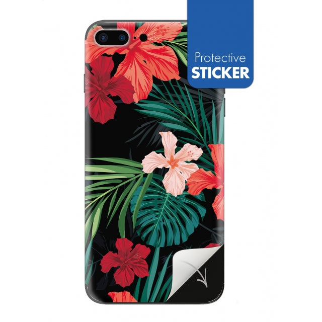 My Style Phoneskin For Apple Iphone 7 Plus//8 Plus Red Caribbean Flower