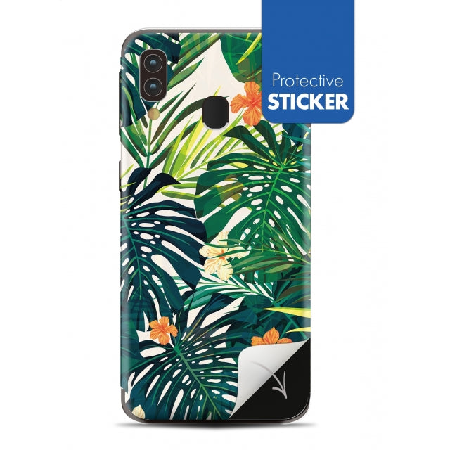 My Style Phoneskin For Samsung Galaxy A40 Jungle Flowers