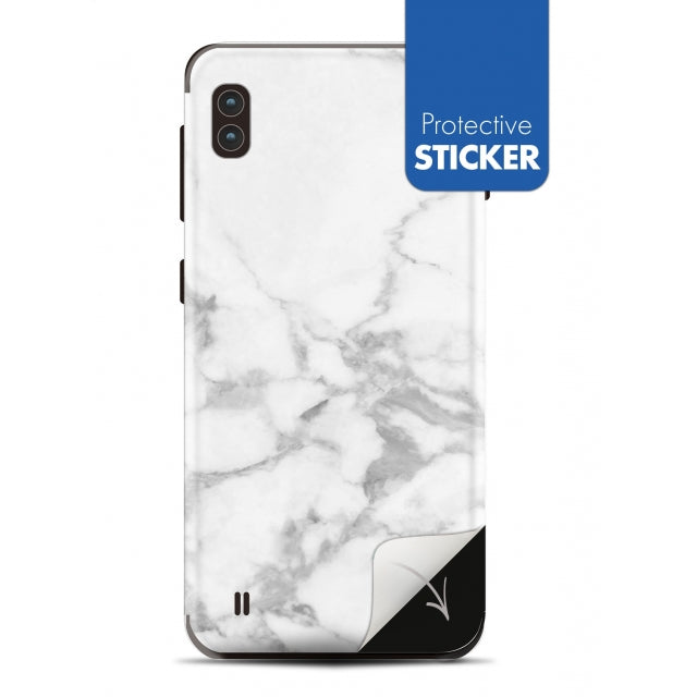 My Style Phoneskin For Samsung Galaxy A10 White Marble