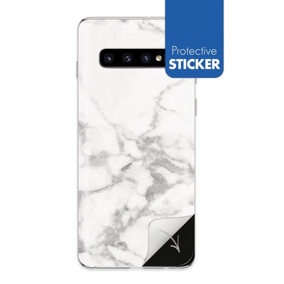 My Style Phoneskin For Samsung Galaxy S10 White Marble