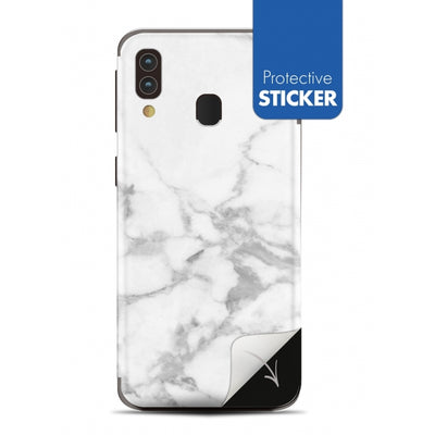 My Style Phoneskin For Samsung Galaxy A40 White Marble