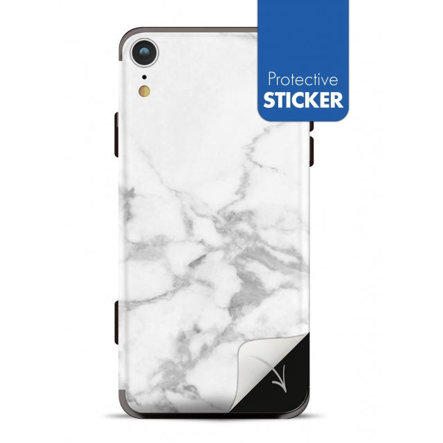 My Style Phoneskin For Apple Iphone Xr White Marble