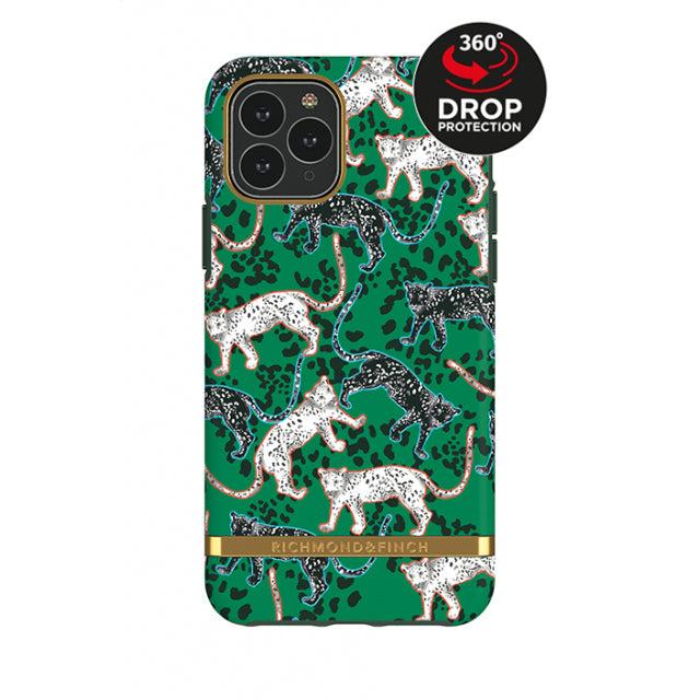 Richmond & Finch Freedom Series Apple Iphone 11 Pro Green Leopard/Gold