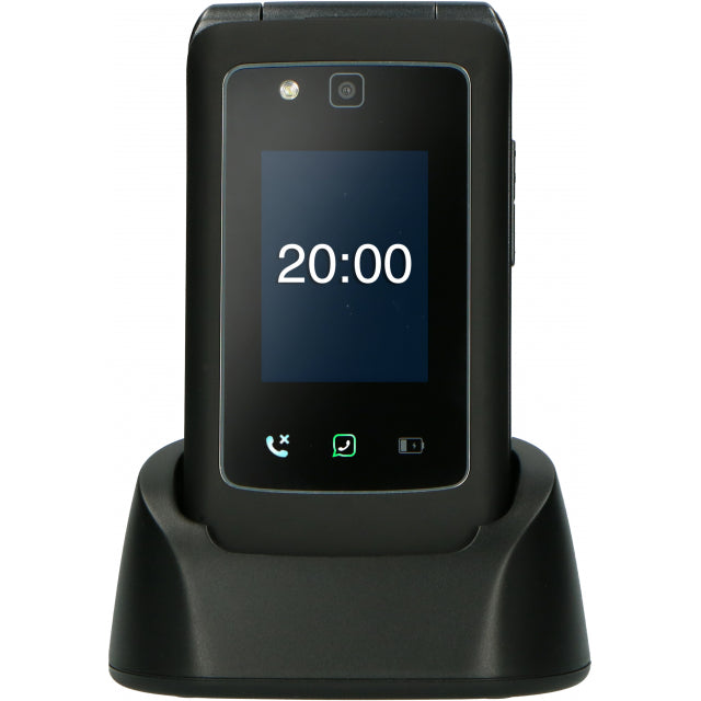 Fysic F20 Fysic Big Button Klap Gsm Incl. Cradle Black