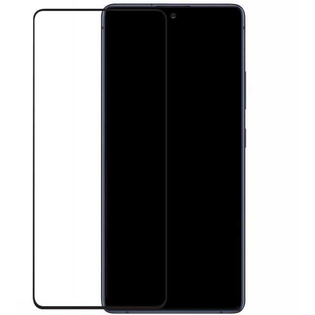 Mobilize Edge-To-Edge Glass Screen Protector Samsung Galaxy S10 Lite Black