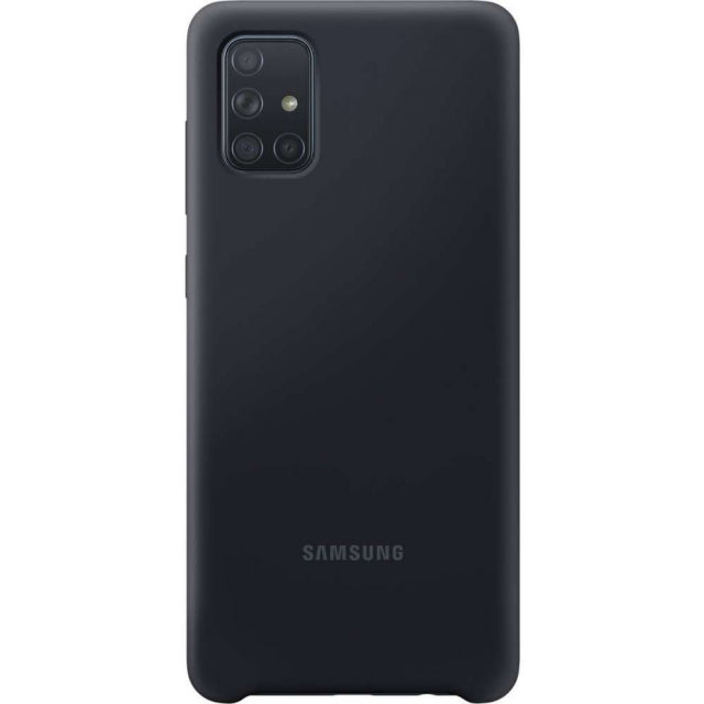 Samsung Ef-Pa715Tbegeu Samsung Silicone Cover Galaxy A71 Black