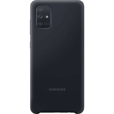 Samsung Ef-Pa715Tbegeu Samsung Silicone Cover Galaxy A71 Black