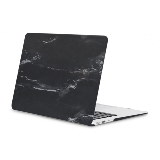 Xccess Protection Cover For Macbook Air 13Inch A1369/A1466 (2010-2019) Black Marble