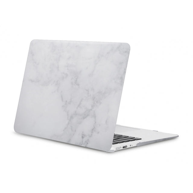 Xccess Protection Cover For Macbook Pro 13Inch A1706/A1708/A1989 (2016-2020) White Marble