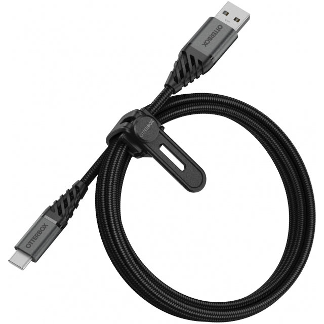 Otterbox Nylon Braided Charge/Sync Cable Usb-C 1M Black