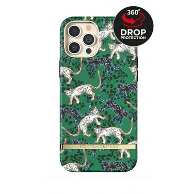 Richmond & Finch Freedom Series One-Piece Apple Iphone 12 Pro Max Green Leopard