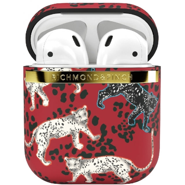 Richmond & Finch Freedom Series Apple Airpod Samba Red Leopard