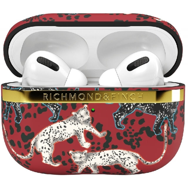 Richmond & Finch Freedom Series Apple Airpod Pro Samba Red Leopard