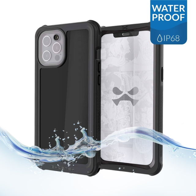 Ghostek Nautical 3 Waterproof Case Apple Iphone 12 Pro Max Black