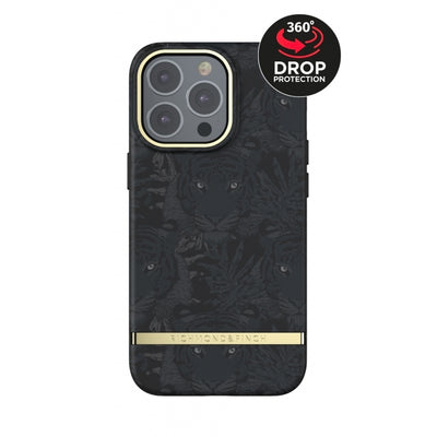 Richmond & Finch Freedom Series One-Piece Apple Iphone 13 Pro Black Tiger