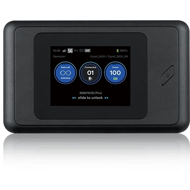 Zyxel Nr2101 Zyxel 5G Mobile Mifi Router Black