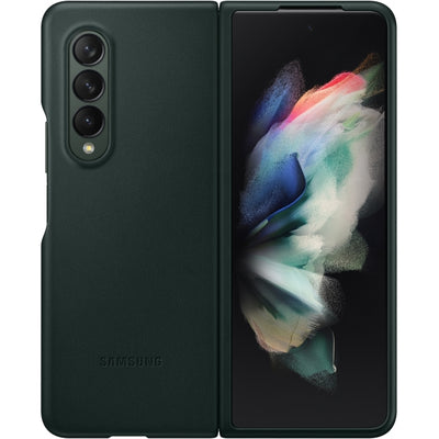 Samsung Ef-Vf926Lgegww Samsung Leather Cover Galaxy Z Fold3 Green