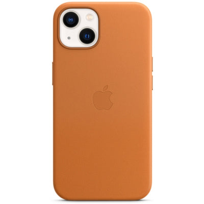 Apple Mm103Zm/A Apple Leather Case With Magsafe Iphone 13 Golden Brown