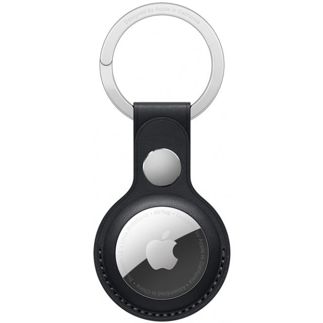 Apple Mmf93Zm/A Apple Airtag Leather Keychain Midnight