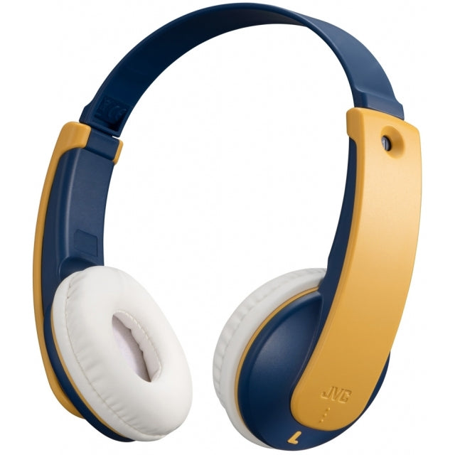 Jvc Ha-Kd10W Jvc Kids Tinyphones Wireless Headphone Yellow/Blue