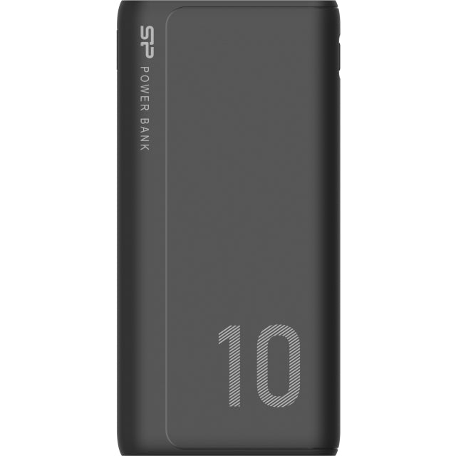 Silicon Power Gp15 Dual Output Powerbank 10000 Mah Black